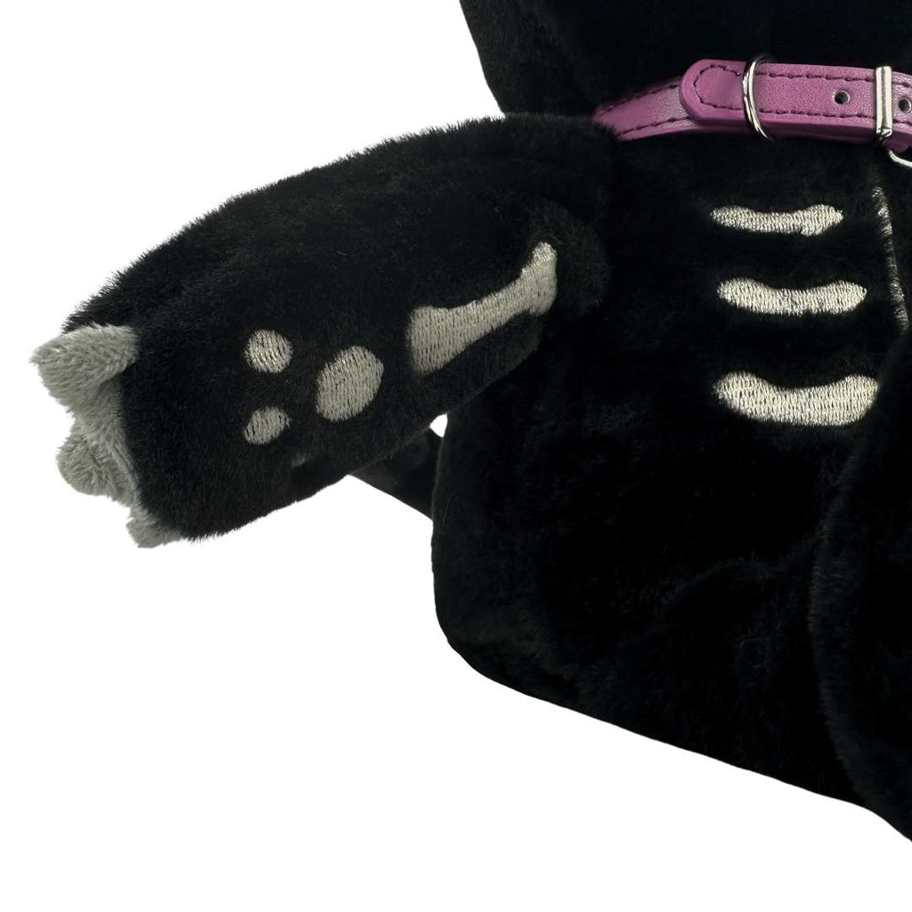 Emo Cute Skeleton Cat Plush